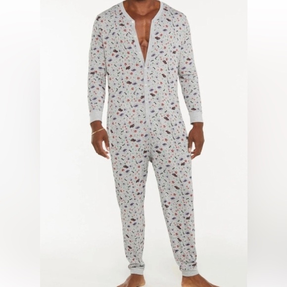 Savage X Fenty 'Tis The Savage Christmas Onesie Pjs Long Sleeve M LikeNew Unisex - Picture 12 of 12